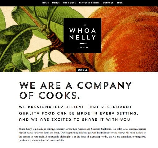 'We are a company of cooks'