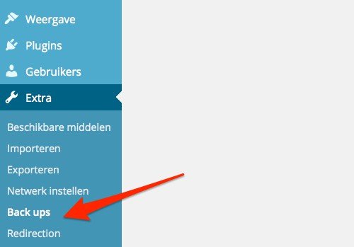 Back ups maken van je blog