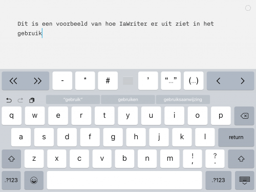 goed programma om te schrijven op tablet